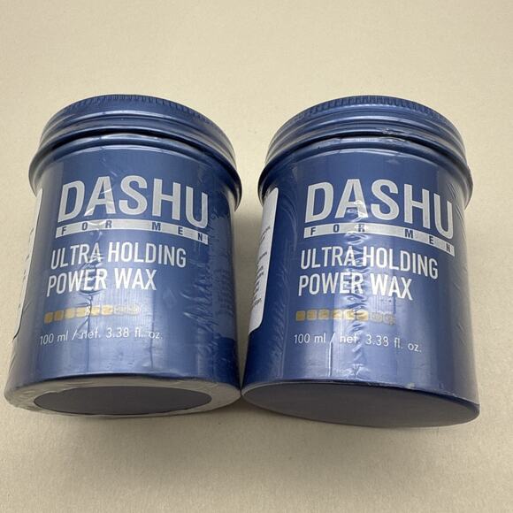DASHU For Men Ultra Holding Power Wax 3.38 oz.x2ea/Long Lasting New *READ... - Picture 2 of 15